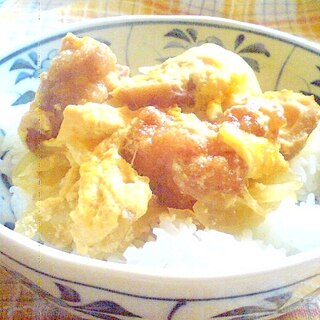 余った唐揚げでからあげ丼